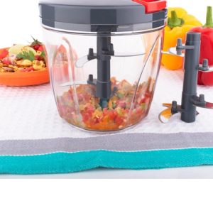 Vegetable Chopper 6 Blades - 1000 Ml