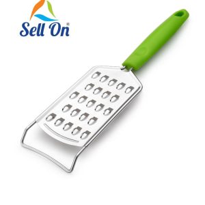 CHEESE GRATER BIG HOLE - PLASTIC HANDLE