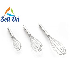 STEEL HANDLE WHISK