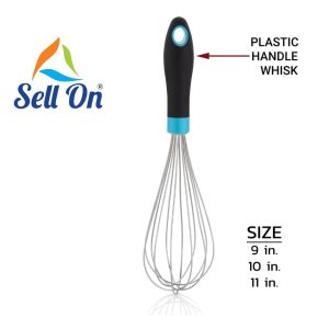 PLASTIC HANDLE WHISK