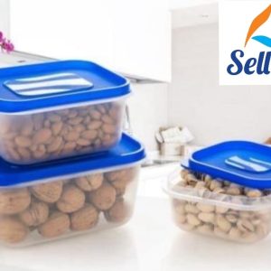 PLASTIC STORAGE CONTAINER-800ML,1600ML,2400ML