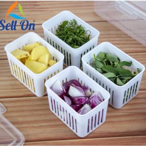 6 GRID FRIDGE STORAGE BOX