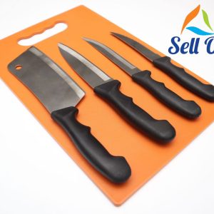 CHOPING BOAR WITH KNIFE SET