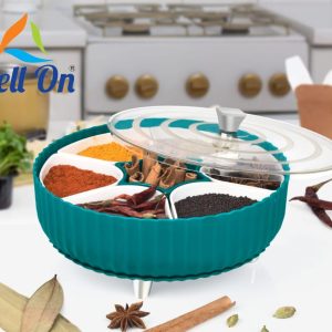 360 DEGREE REVOLVING MASALA BOX