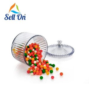 DIAMOND DRY FRUIT JAR - 1 PIS